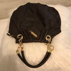 Cynthia Rowley Chocolate Brown Leather Hobo Bag